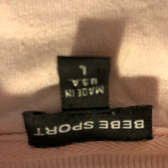 BeBe SPORT ZIPPER JACKET LARGE RUNS SMALL NWOT - Picture 9 of 9